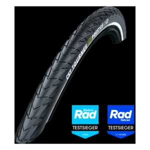 Buitenband CST Tournée 45 Prestige 26 x 1.75" / 47-559 mm - zwart met reflectie