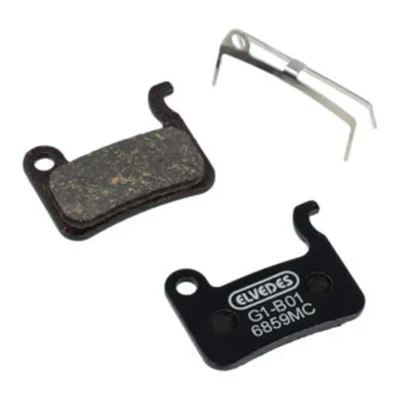 Schijfremblokset Elvedes - Shimano - Carbon Metallic Compound (semi metal pads) - 1 paar