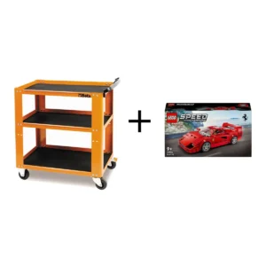 Beta Tools trolley gereedschapswagen C51, inclusief gratis Lego
