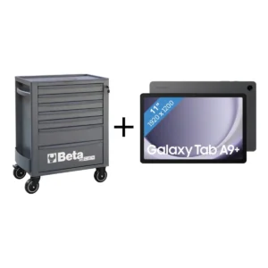 Gereedschapswagen Beta Tools RSC24/7-laden antraciet, inclusief gratis Samsung Tablet