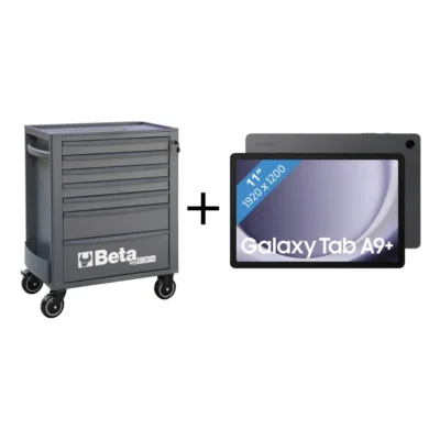 Gereedschapswagen Beta Tools RSC24/7-laden antraciet, inclusief gratis Samsung Tablet