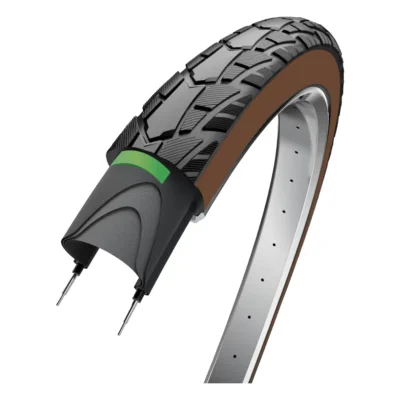 Buitenband Edge Performance Protect 28 x 1.75" / 47-622 - Zwart / Bruin met reflectie