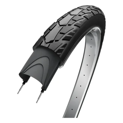 Buitenband Edge Performance Tour 28 x 1 1/2" / 40-635  - Zwart met reflectie