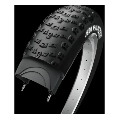 Buitenband Edge Jedi Fatbike 20 x 4.00" / 100-406 - zwart