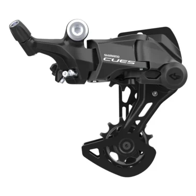 Achterderailleur 9 speed Shimano CUES RD-U4000 - met middellange kooi - Zwart