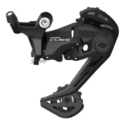 Achterderailleur 9 speed Shimano CUES RD-U4020 - met lange kooi - Zwart