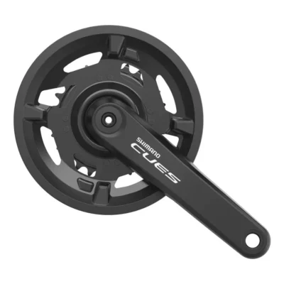 Crankstel 2 x 9/10/11 speed Shimano CUES FC-U4000 met 175 mm crankarm 40-26 tands (met kettingscherm)