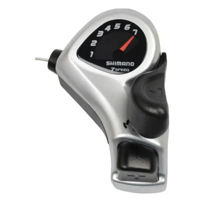 Versteller rechts 7 speed Shimano ST-TX50 - zwart/zilver