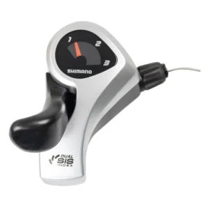 Versteller links 3 speed Shimano ST-TX50 - zwart/zilver