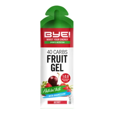 BYE! 40 Carbs Fruit Gel Berry (doos á 12 stuks)