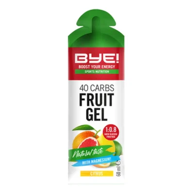BYE! 40 Carbs Fruit Gel Citrus (doos á 12 stuks)