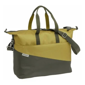 Laptoptas New Looxs Tendo 21 liter 34 x 18 x 44 cm - olijf/geel