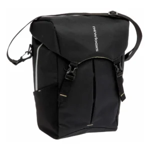 Enkele fietstas New Looxs Sports 20 liter 32 x 18 x 40 cm - zwart