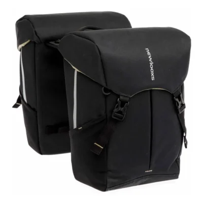 Dubbele fietstas New Looxs Sports MIK 40 liter 32 x 18 x 40 cm (2x) - zwart