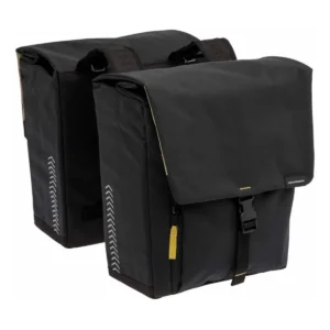 Dubbele fietstas New Looxs Tulum 32 liter 35 x 17 x 37 cm (2x) - zwart