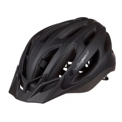 Fietshelm Polisport Sport-flow Medium 55-57 cm - mat zwart