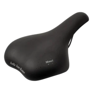 Fietszadel Selle San Remo Mosel voor stads-/trekkingfietsen - zwart (werkplaatsverpakking)