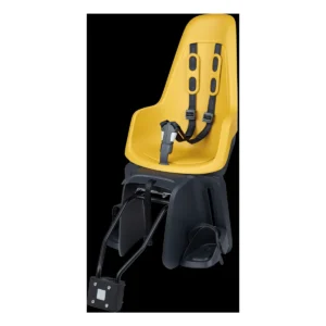 Kinderzitje achter Bobike One Maxi 1P & EB-D met frame- en dragerbevestiging - mighty mustard