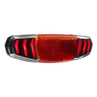 Achterlicht Busch & Müller Dart E voor e-bike dragermontage 50/80mm - 5-15V