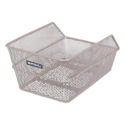 Fietsmand Basil Cento S 36 x 26 x 18 cm - Nude metallic