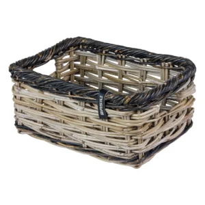 Fietsmand Basil Dijon S 27 x 39 x 18 cm - grijs zwart