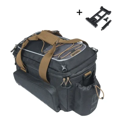 Bagagedragertas Basil Miles XL Pro MIK 9-36 liter - zwart