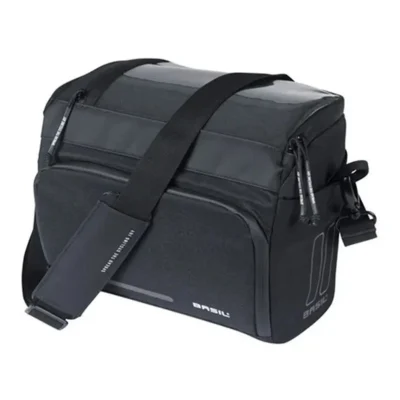 Stuurtas Basil Move KF 7-8 liter 17 x 23 x 20 cm - zwart