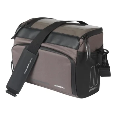 Stuurtas Basil Move KF 7-8 liter 17 x 23 x 20 cm - bruin