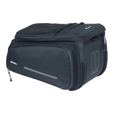 Bagagedragertas Basil Move 10 - 26 liter 24 x 33 x18 cm - zwart