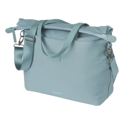 Laptop fietstas Basil Manhattan 12 liter 12 x 38 x 30 cm - Graphite Blue