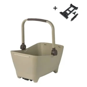 Hondenfietsmand Basil Buddy MIK - biscotti bruin