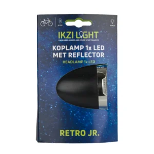 Koplamp IKZI Retro JR 1x LED - zwart