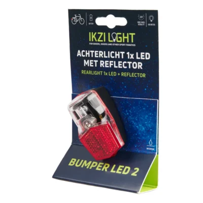 Achterlicht IKZI 1x LED met E1-goedgekeurde reflector