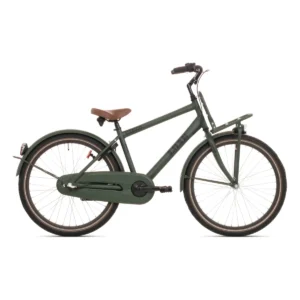 Kinderfiets Bikefun Load 26 inch met Nexus 3 versnelling/remnaaf - Kaki Mat Groen
