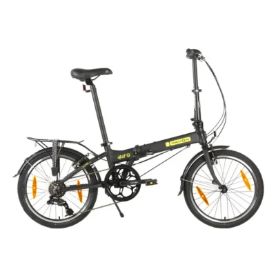 Vouwfiets 20" Dahon Hit D6  met V-brake - (pitch) mat zwart