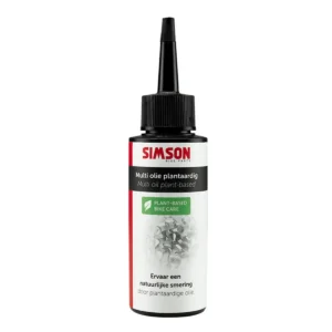 Multi olie Simson plantaardig - zwart/rood
