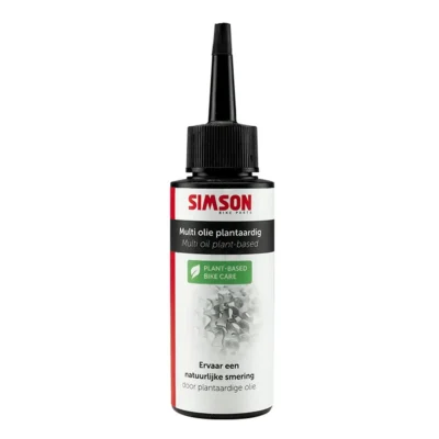 Multi olie Simson plantaardig - zwart/rood