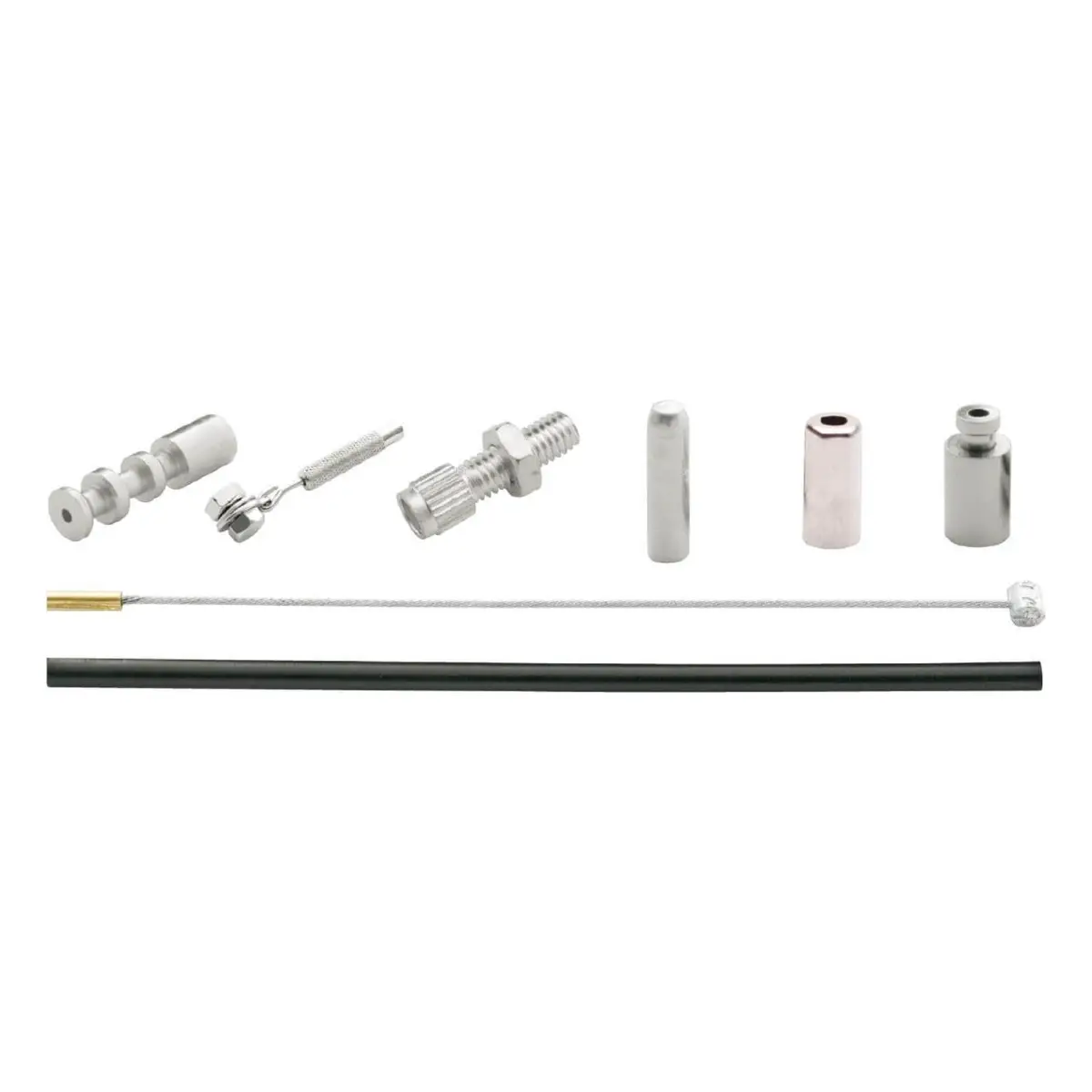 Versnellingskabelset Elvedes 1700 2250 mm universeel Sturmey Archer verzinkt zwart